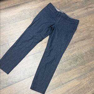 Banana Republic Sloan Navy Slim Straight Low Rise Ankle Trousers